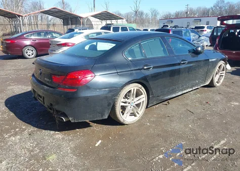 2016 BMW 650I Gran Coupe xDrive из США, поврежденный, VIN WBA6D6C51GG387875